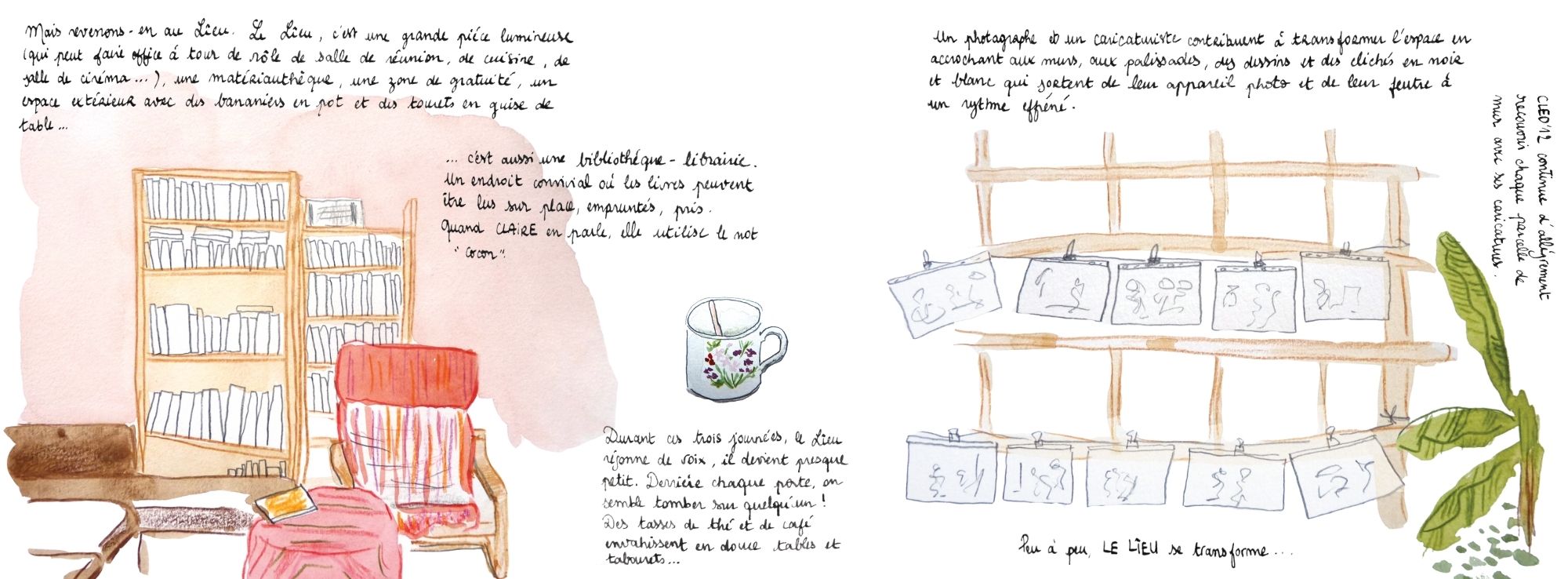 alice raconte - illustratrice - carnettiste - carnet voyage - reportage dessine - grenoble - abbe pierre