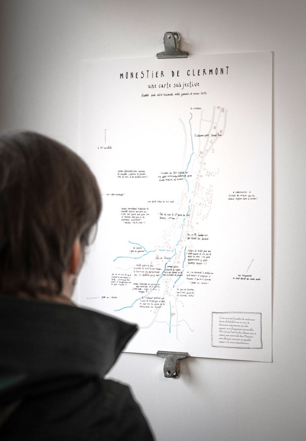alice raconte - carnettiste - illustratrice - cartographe - carte subjective - monestier-de-clermont - grenoble
