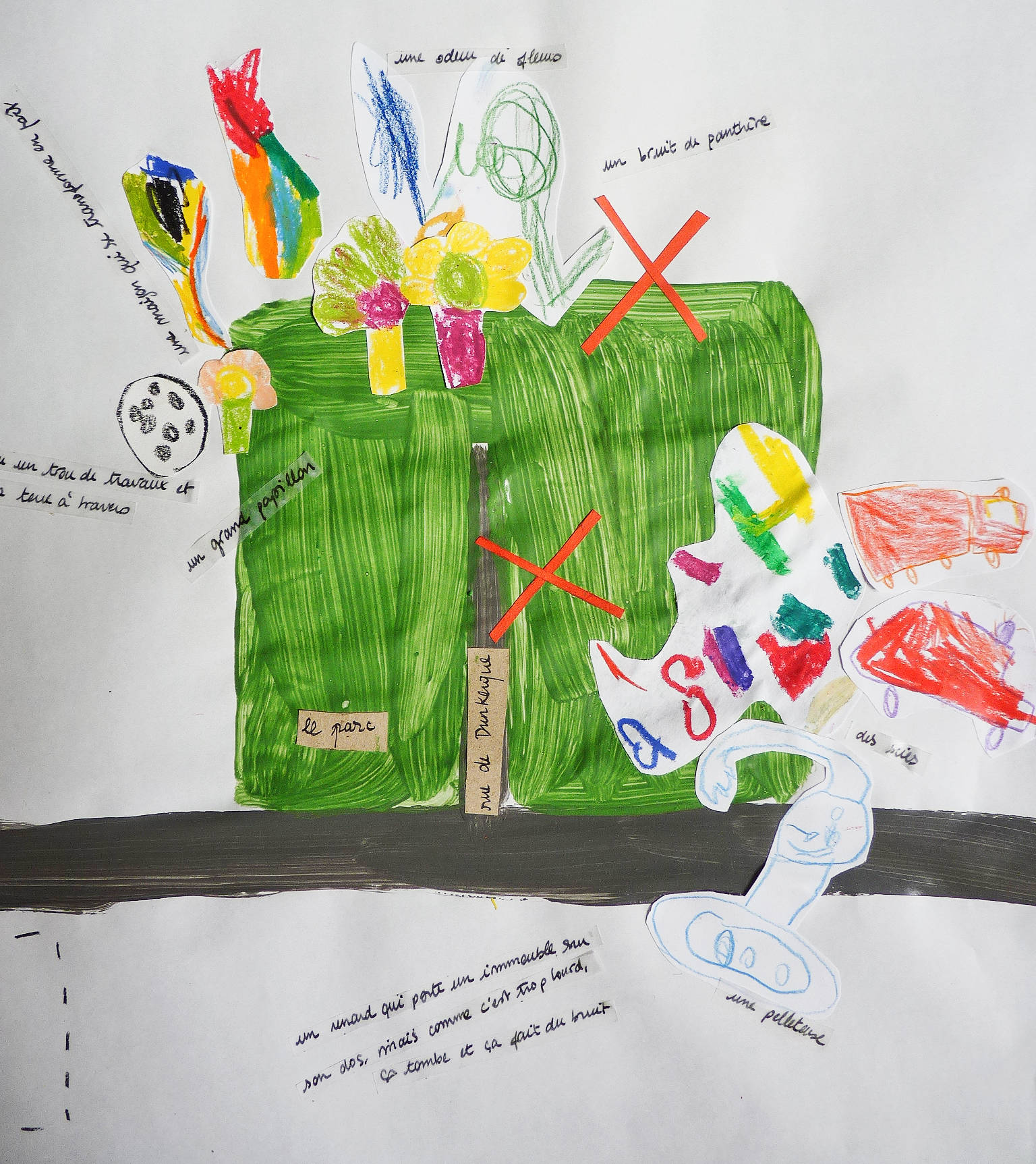 alice raconte - carnettiste - illustratrice - cartographe - carte subjective - grenoble - eaux-claires - mjc - atelier