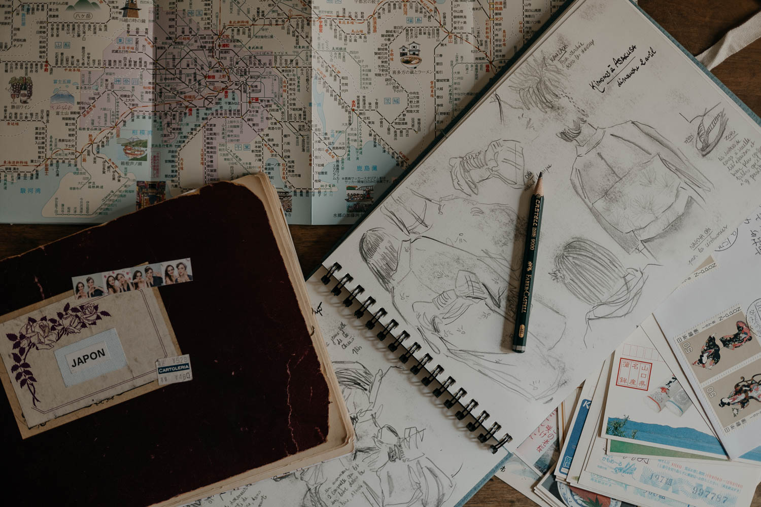 carnet - voyage - japon - alice raconte - carnettiste - illustratrice - memoire poetique